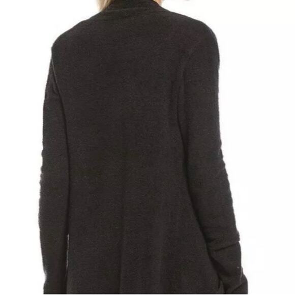 Barefoot Dreams BeCozyChic Lite® Island Wrap - Black - L/XL EUC - Picture 4 of 11